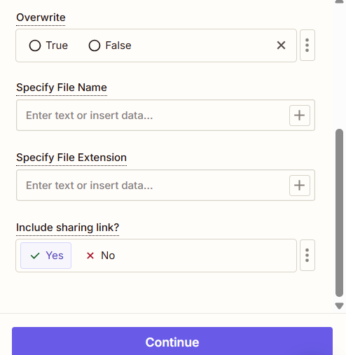 Zapier Gmail 发送电子邮件步骤，其中生成的 PDF 已作为附件发送，收件人电子邮件已从表单触发器映射。